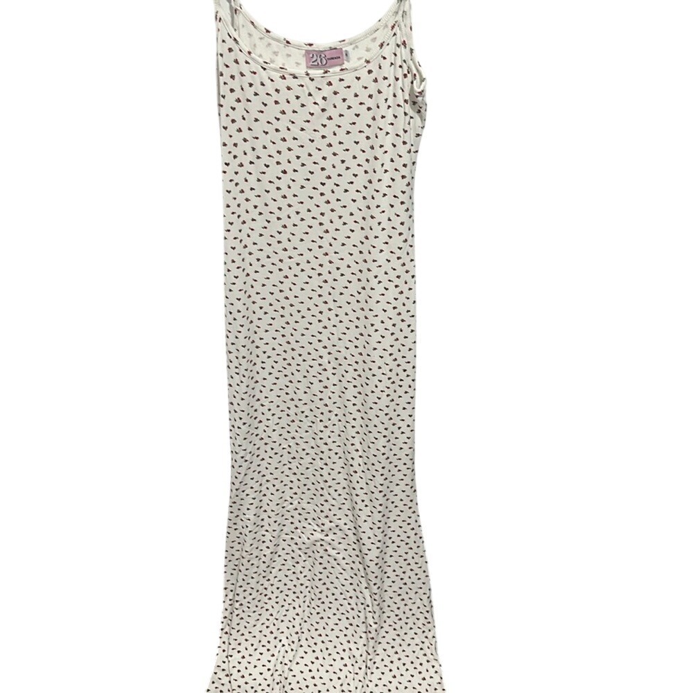 26 threads maxi body con dress with rose detailing